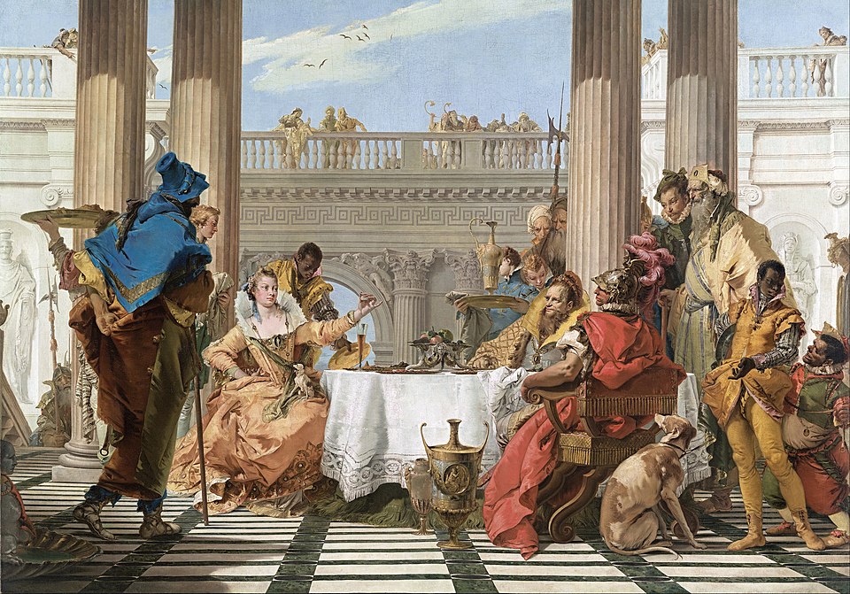 The Banquet of Cleopatra Tiepolo